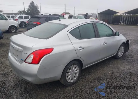 2012 Nissan Versa 1.6 Sv z USA, uszkodzony, nr VIN 3N1CN7AP5CL819454